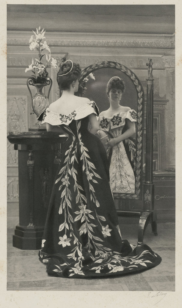 Detail of Élisabeth, Countess Greffulhe, née de Riquet de Caraman-Chimay by Anonymous