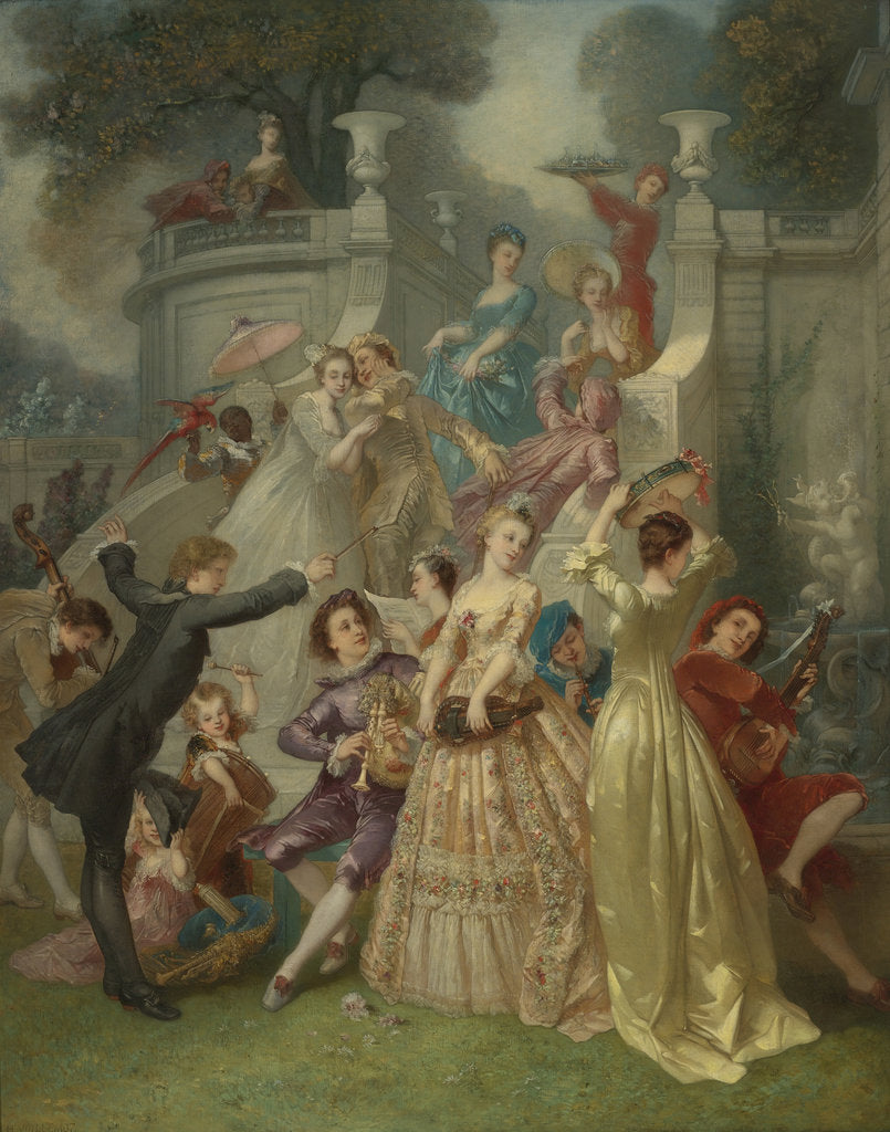 Detail of O youth! Springtime of life! O spring! Youth of the year! by Anonymous