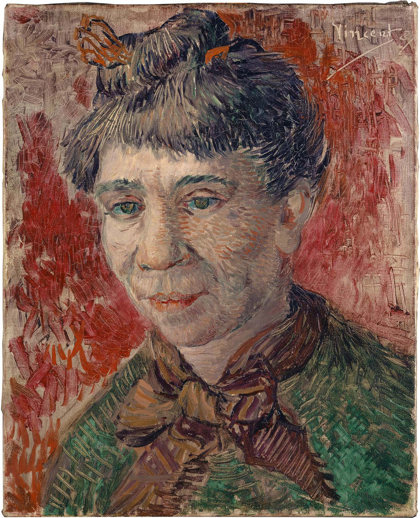 Detail of Portrait of a woman by Anonymous