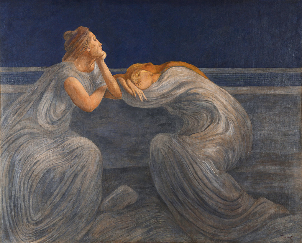 Detail of Night or The Silence by Anonymous