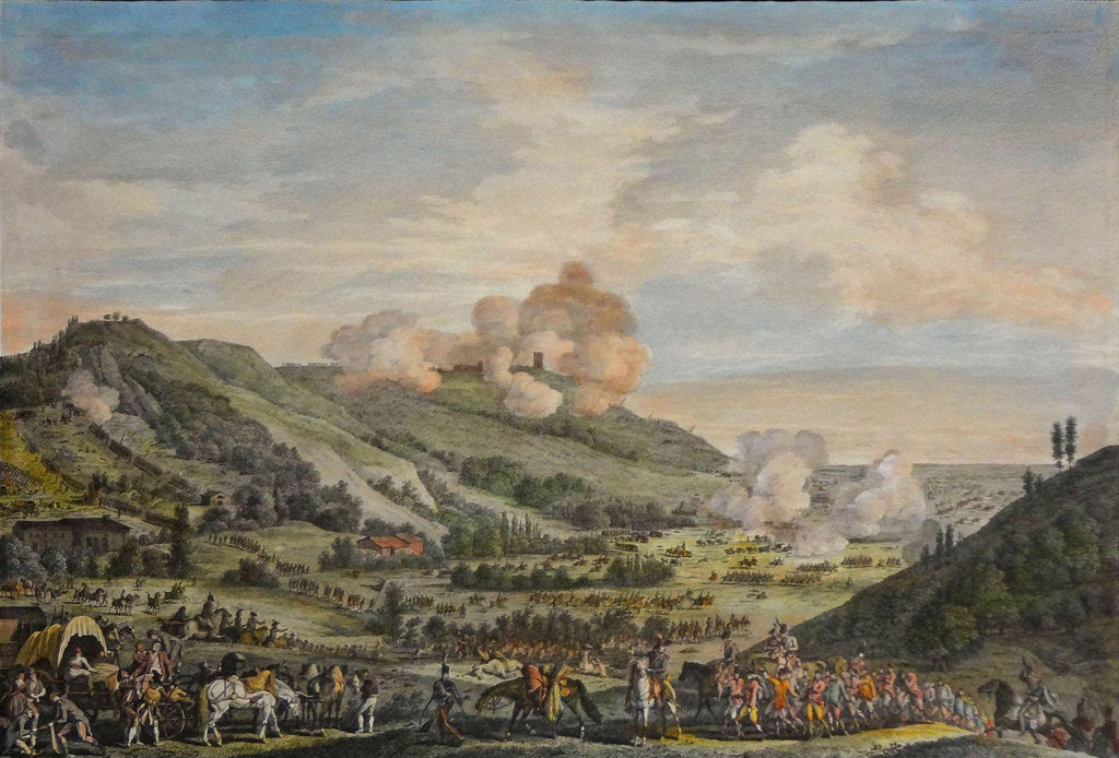 Detail of The Battle of Castiglione, 5 August 1796 by Anonymous
