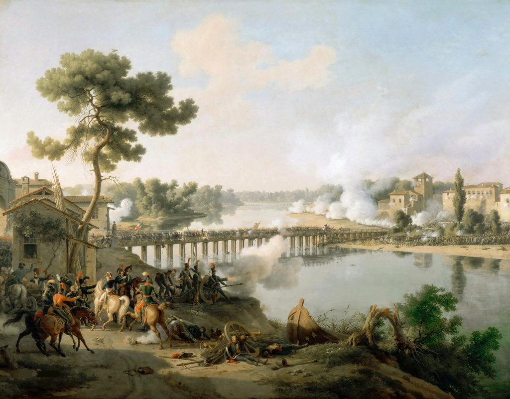 Detail of The Battle of Lodi on 10 May 1796 by Anonymous
