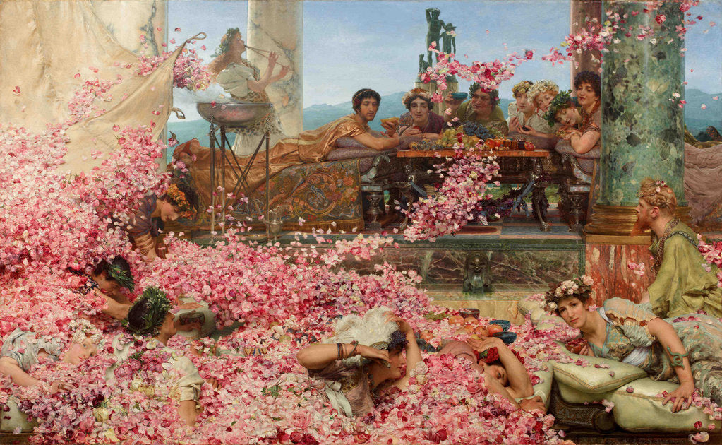 Detail of The Roses of Heliogabalus by Anonymous