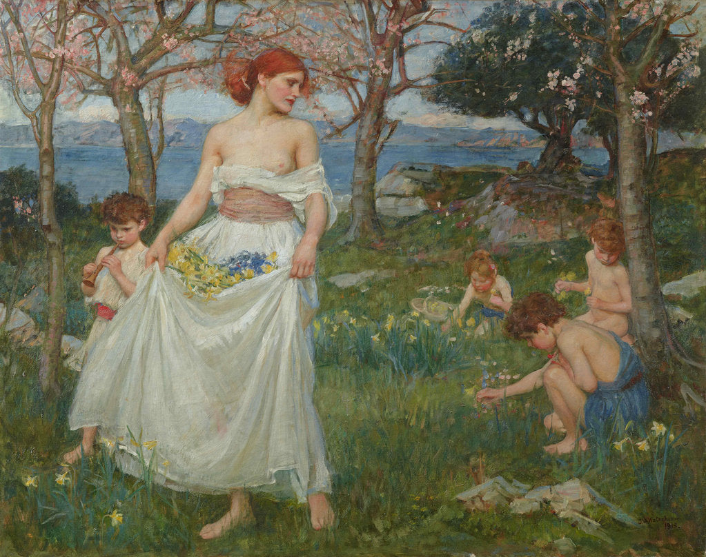 Detail of Song of Spring by Anonymous