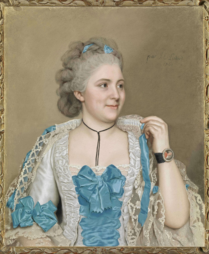 Detail of Julie de Thellusson-Ployard by Anonymous