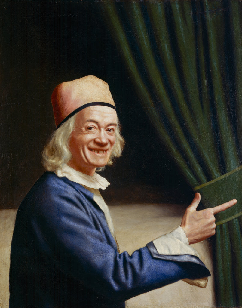 Detail of Self-Portrait Laughing by Anonymous