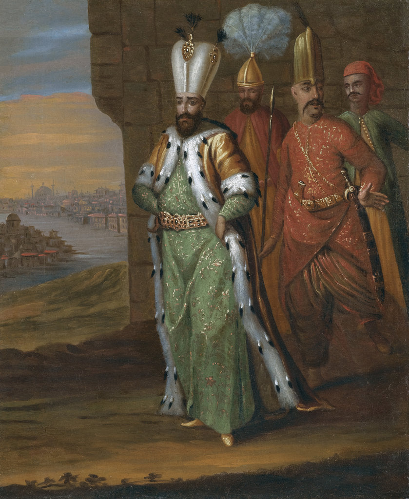 Detail of Sultan Ahmed III and his Retinue by Anonymous