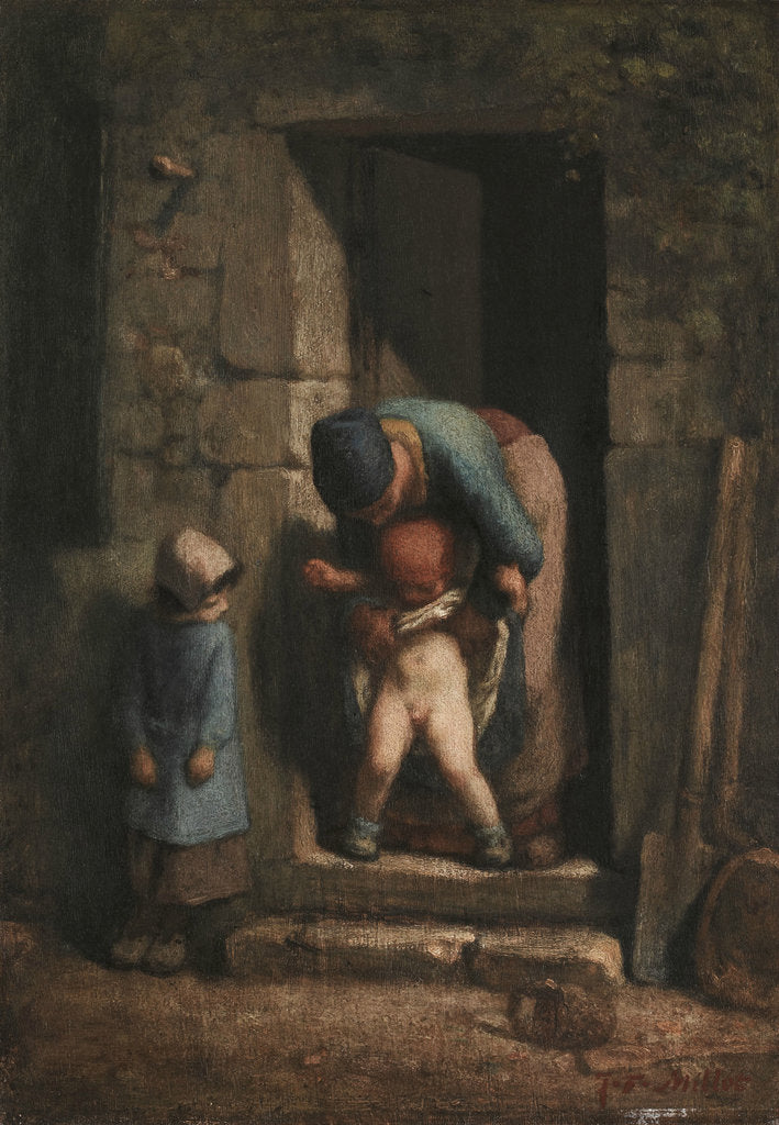 Detail of The Maternal Precaution by Anonymous
