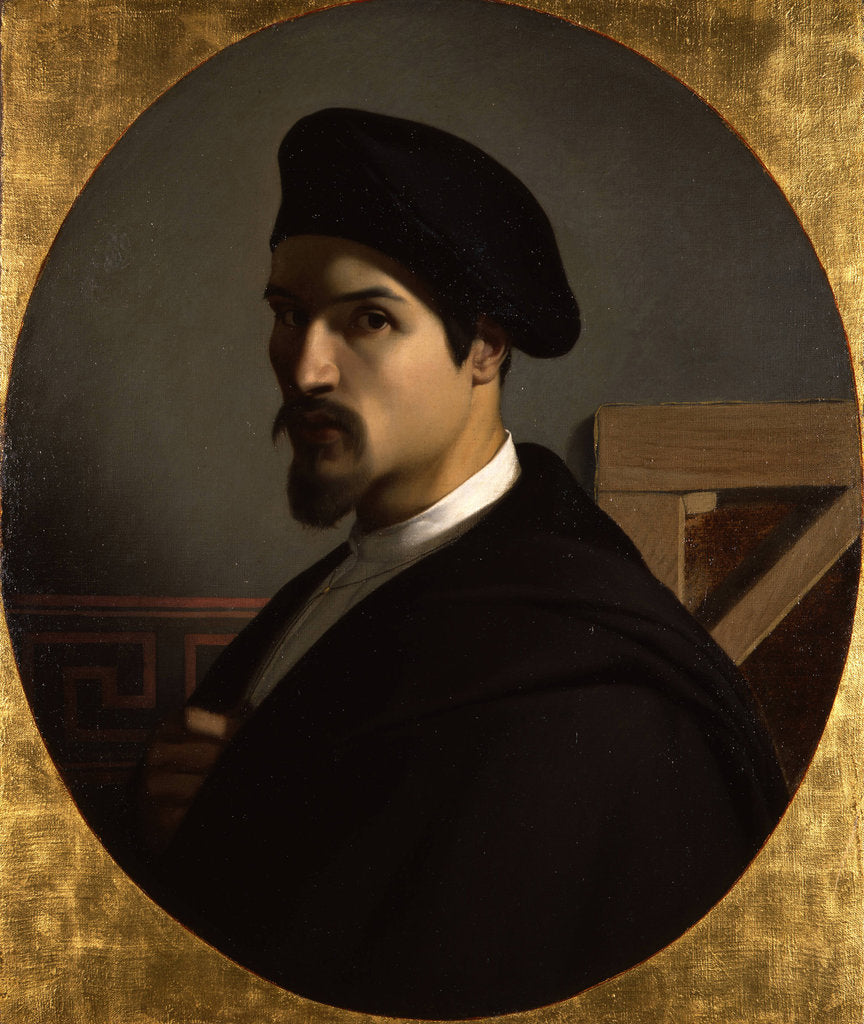 Detail of Self-portrait by Anonymous