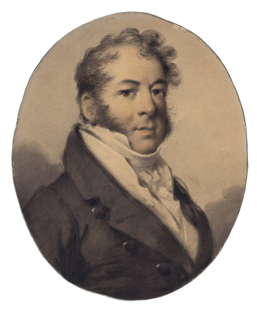 Detail of Portrait of the composer Michael Kleophas Oginski by Anonymous