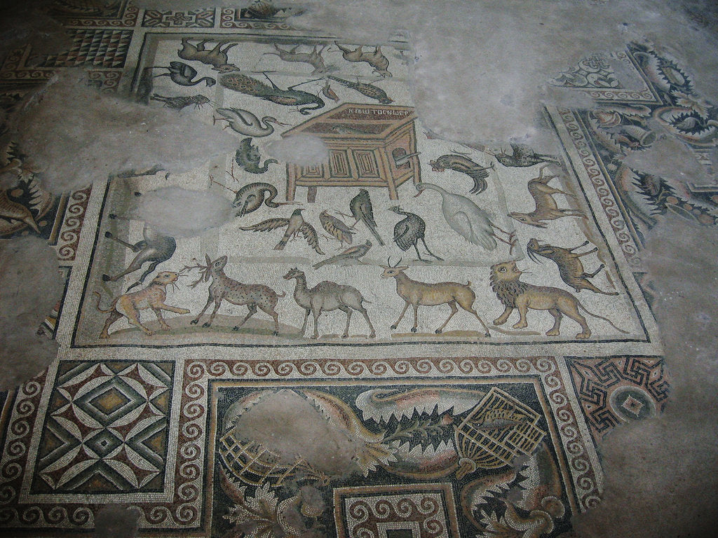Detail of Noahs Ark by Anonymous