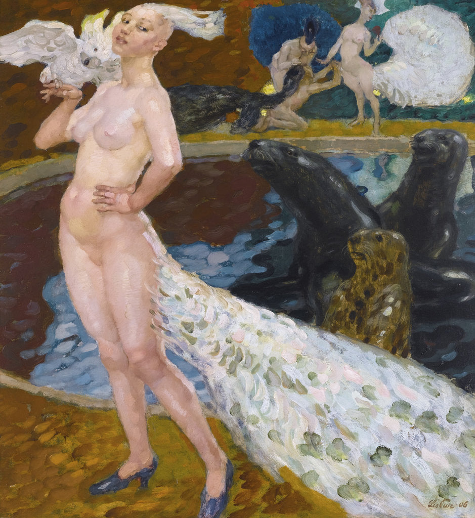 Detail of The Enchanted Garden by Anonymous