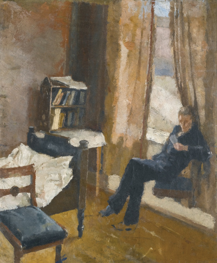 Detail of Andreas Reading by Anonymous