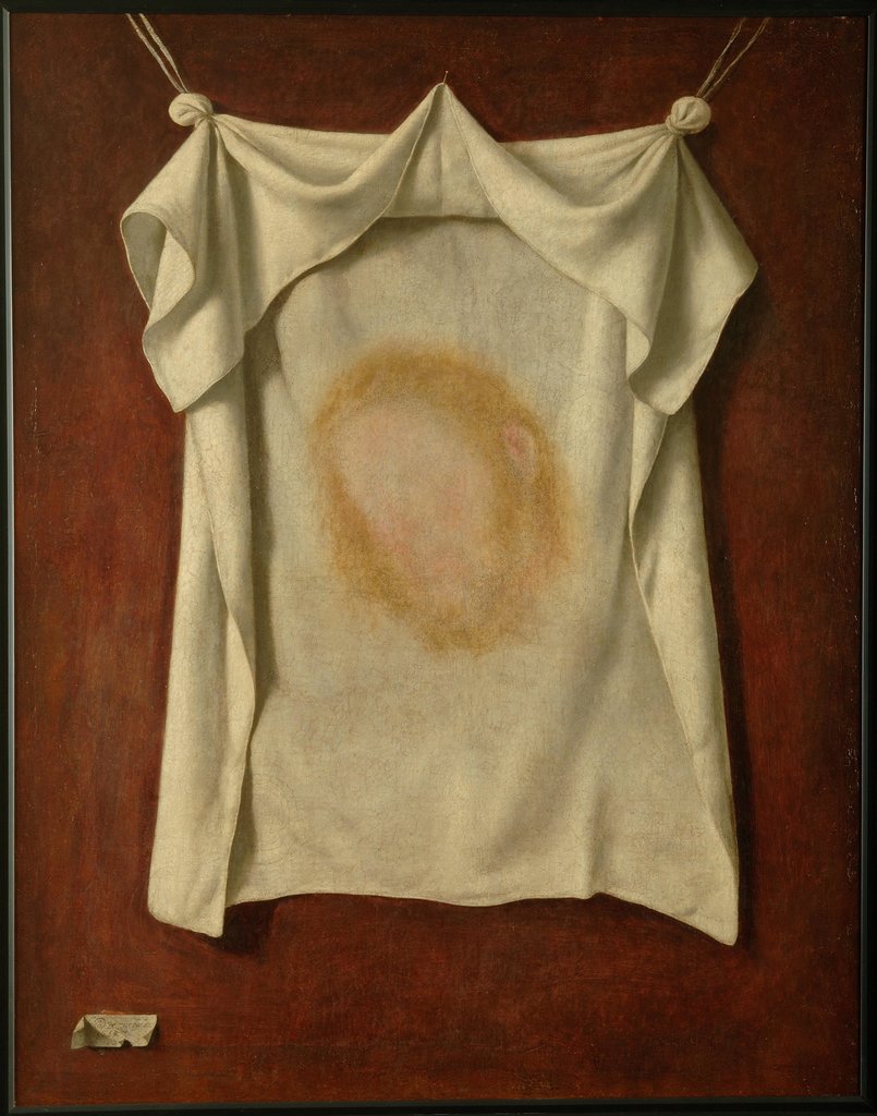 Detail of The Holy Face by Anonymous