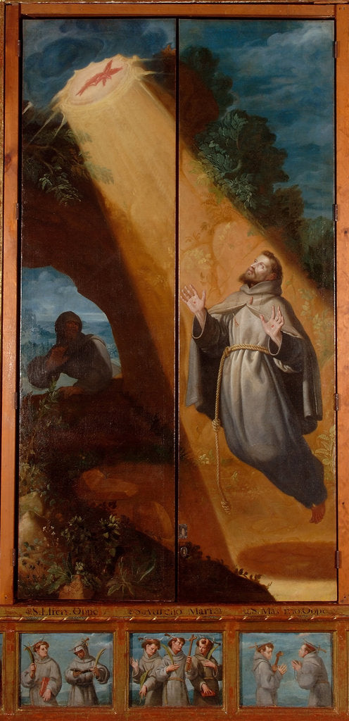 Detail of Altarpiece of San Diego de Alcalá by Anonymous