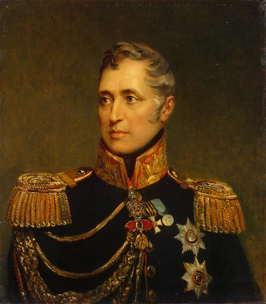 Detail of Portrait of Count Carlo Andrea Pozzo di Borgo by Anonymous