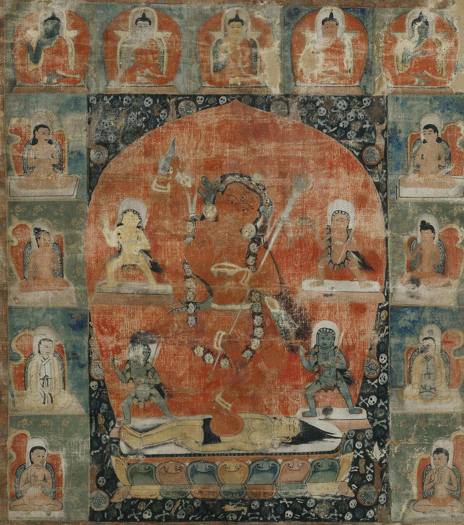 Detail of Samvara Mandala (Detail) by Anonymous