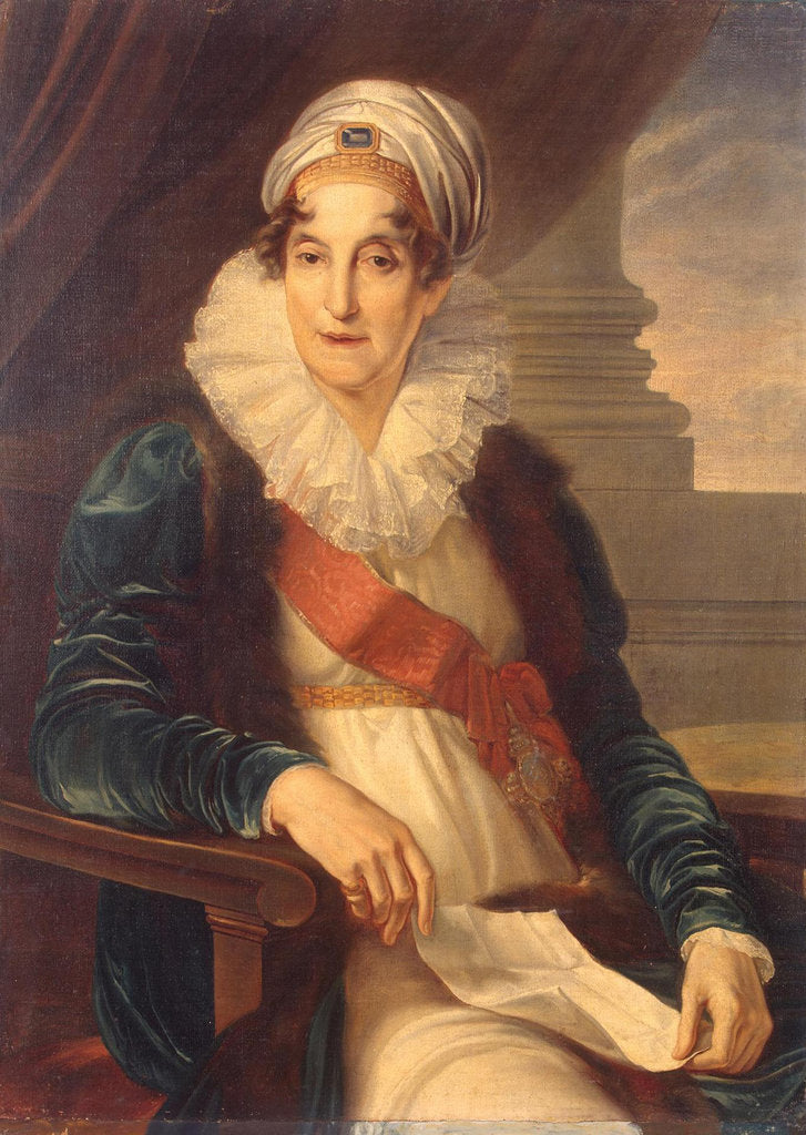 Detail of Portrait of Countess Catherine Petrovna Shuvalova, née Saltykova by Anonymous