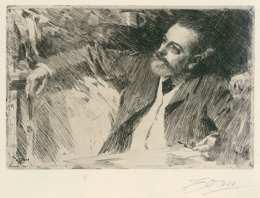 Detail of Portrait of Antonin Proust by Anonymous