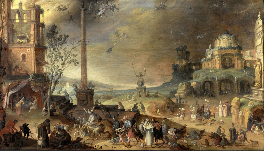 Detail of The Witches Sabbath by Anonymous