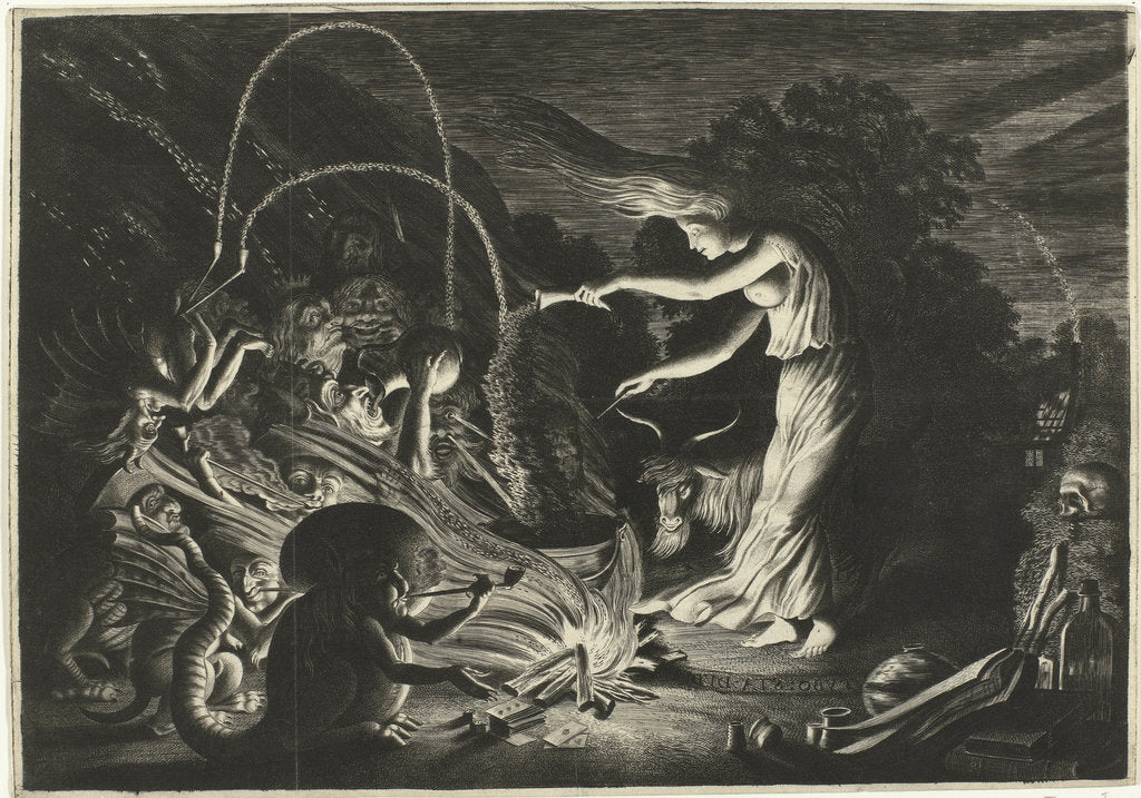 Detail of Witch by Anonymous