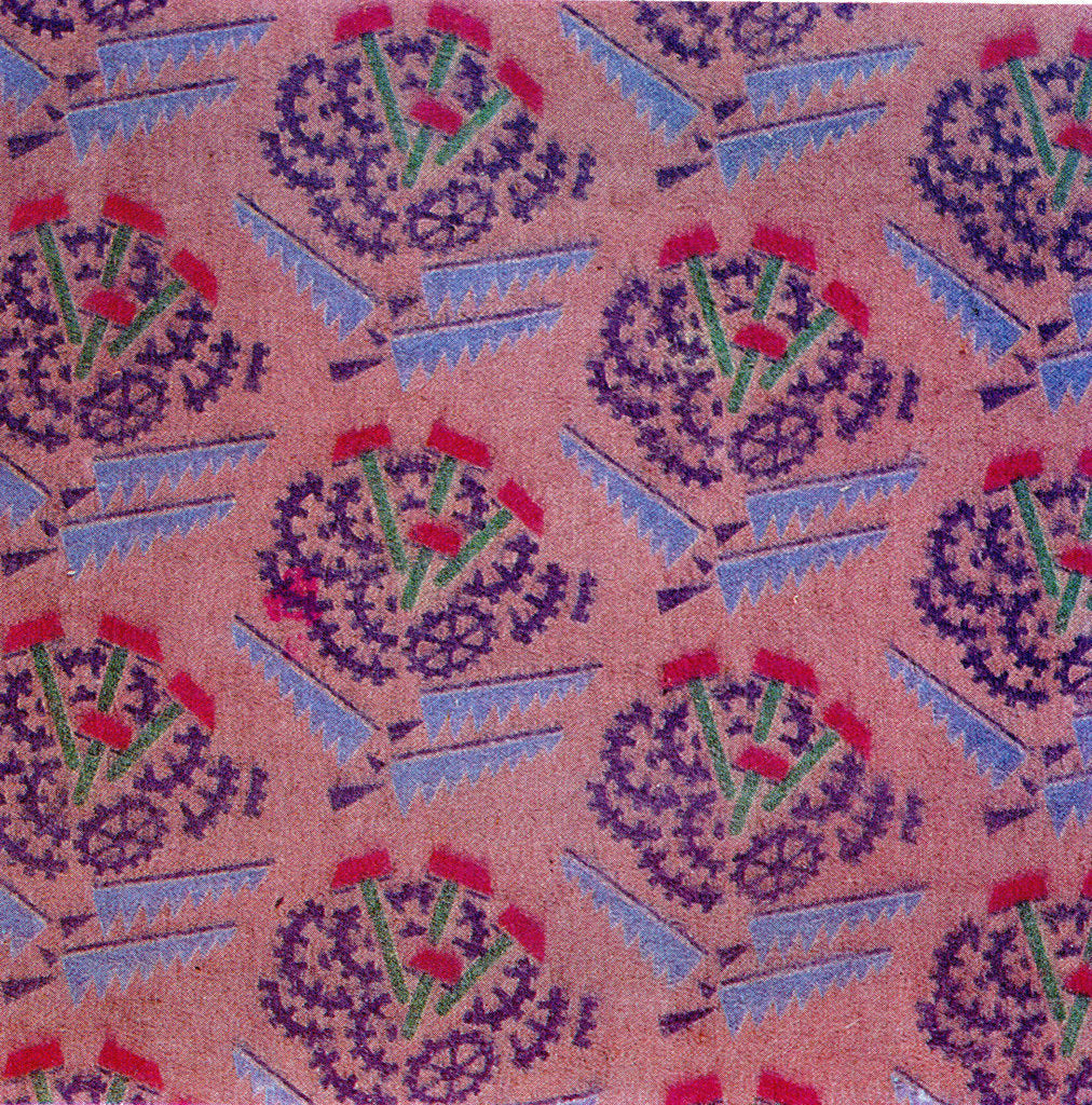 Detail of Flannel by Anonymous