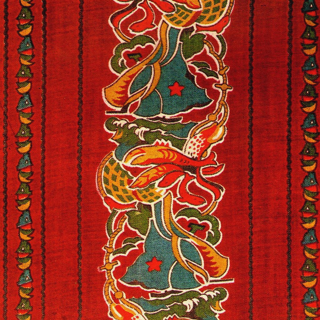 Detail of Cotton Print by Anonymous