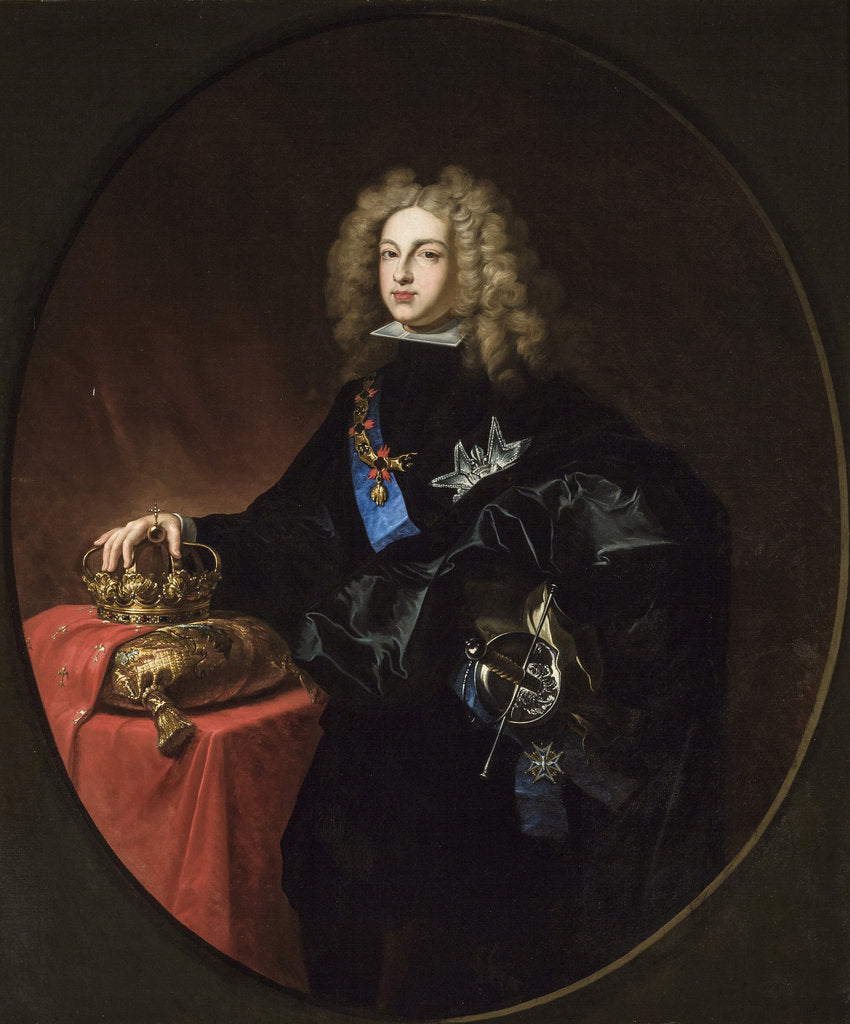 Detail of Portrait of Philip V, King of Spain by Anonymous