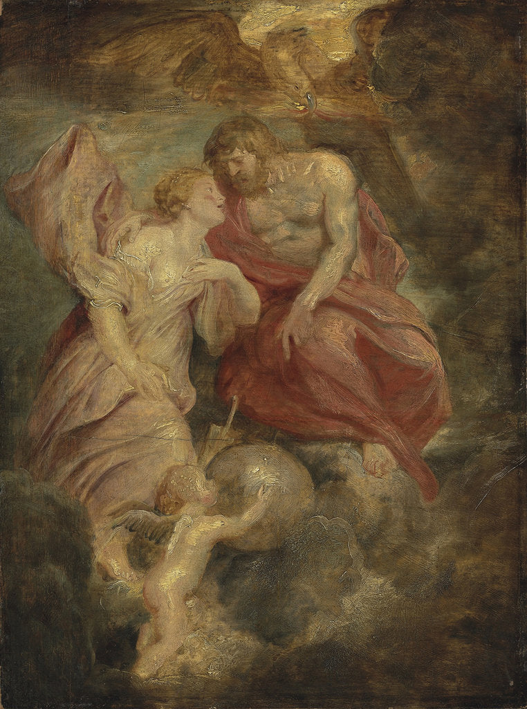 Detail of Venus and Jupiter by Anonymous