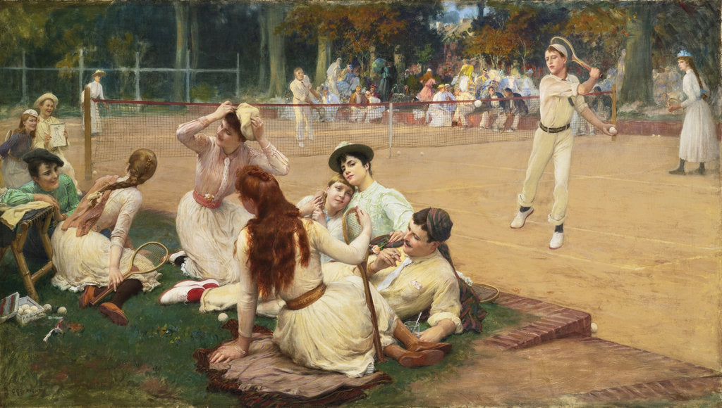Detail of Lawn Tennis Club by Anonymous