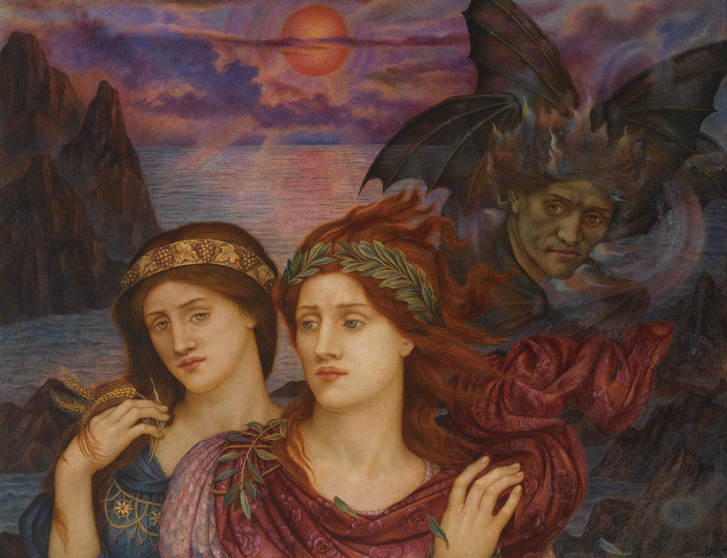 Detail of The Vision, 1914 by Anonymous