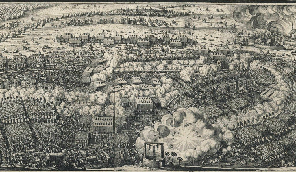 Detail of Tercio. Detail of the Battle of Lützen, 1632 by Anonymous