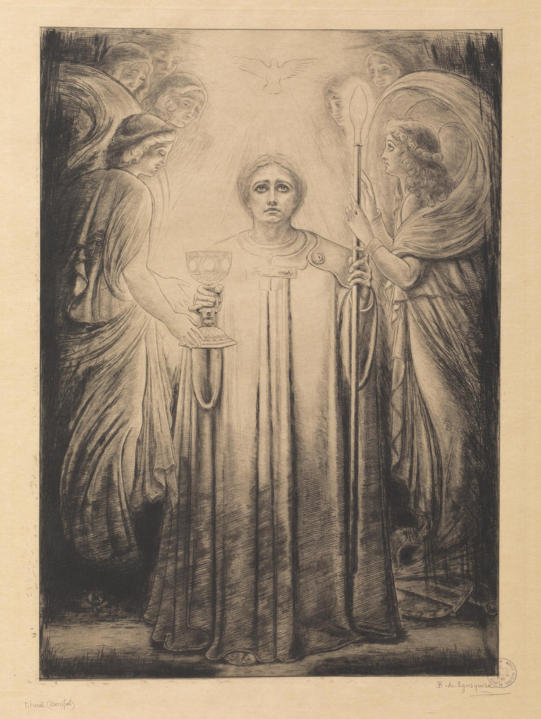 Detail of Titurel by Anonymous