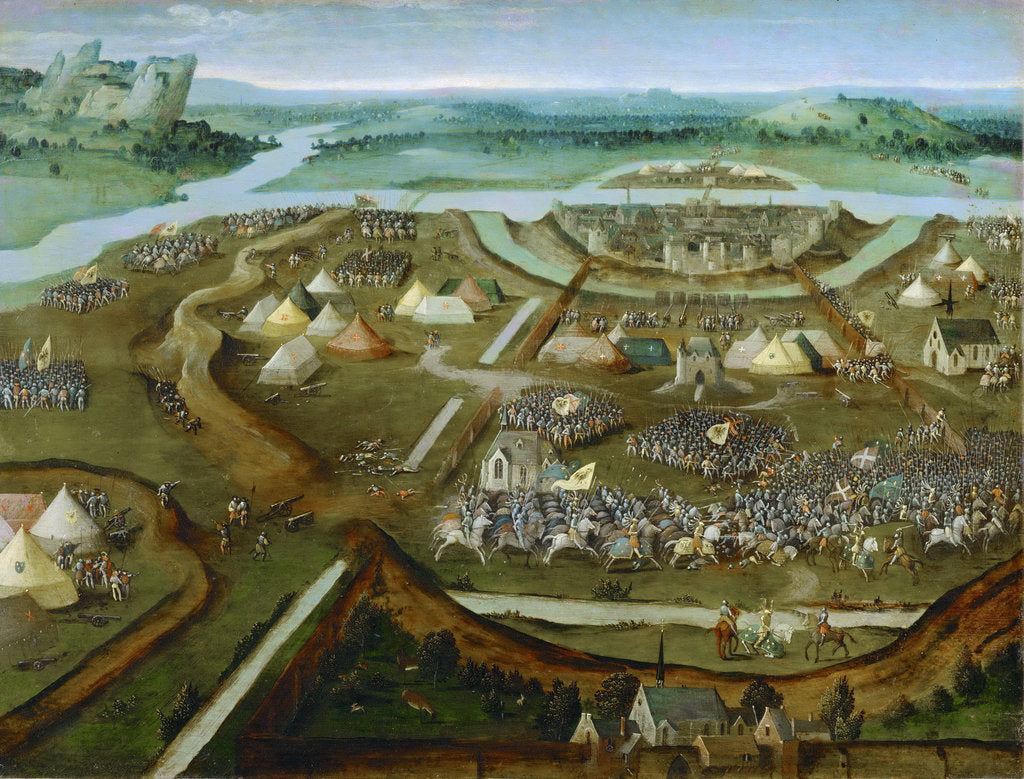 Detail of The Battle of Pavia by Anonymous