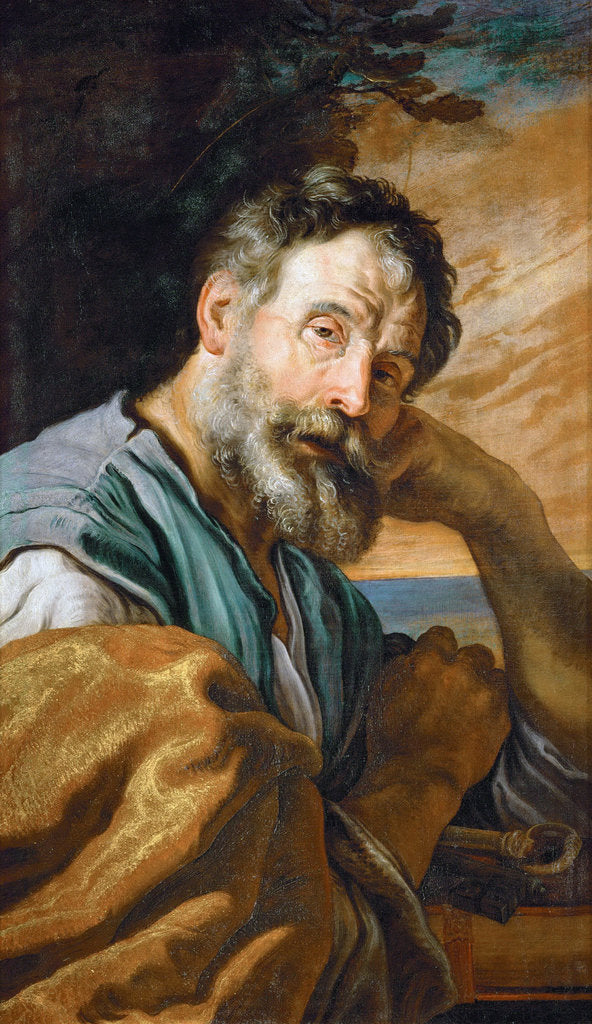 Detail of Repentance of Saint Peter by Anonymous