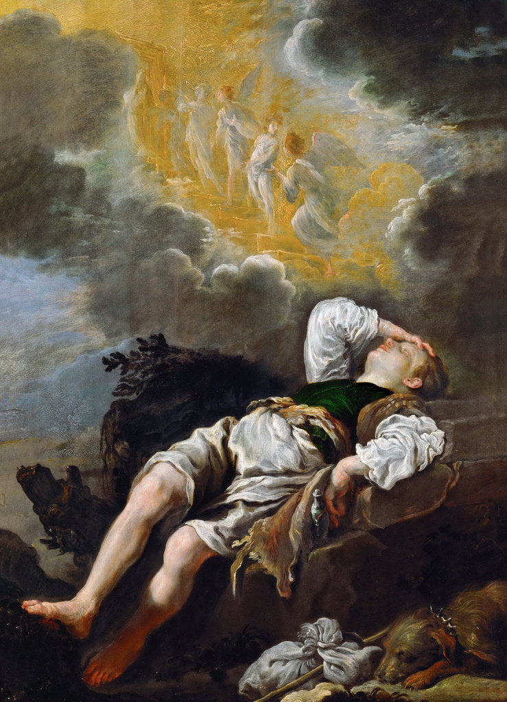 Detail of Jacobs Dream by Anonymous