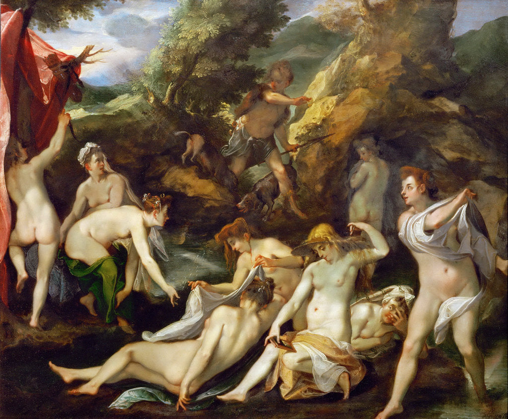 Detail of Diana and Actaeon by Anonymous