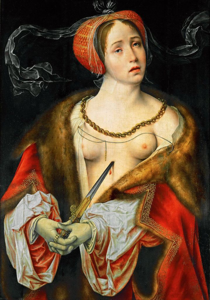 Detail of Lucretia by Anonymous