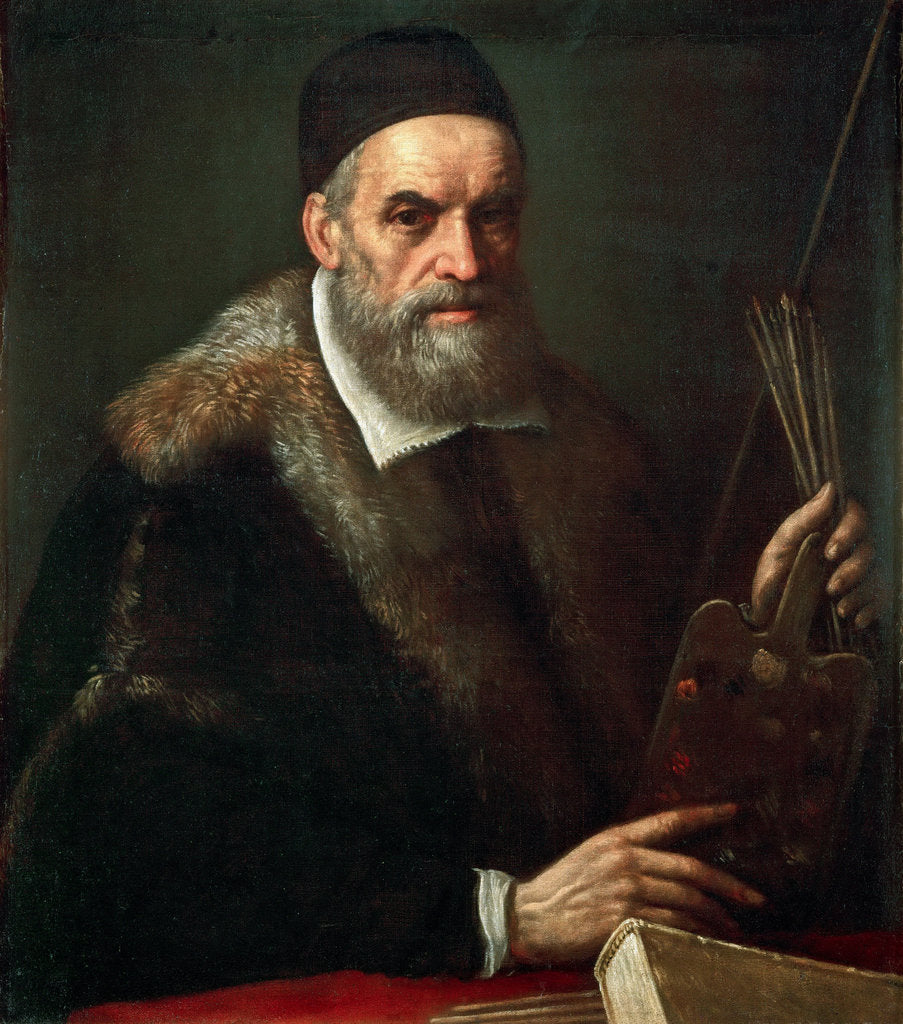 Detail of Self-Portrait by Anonymous