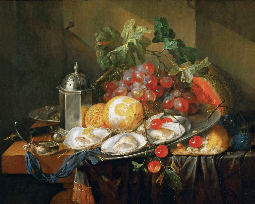 Detail of Breakfast Still Life by Anonymous