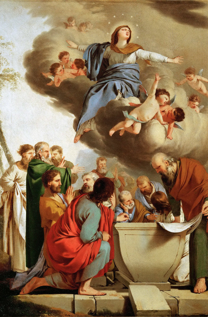 Detail of The Assumption of the Blessed Virgin Mary by Anonymous