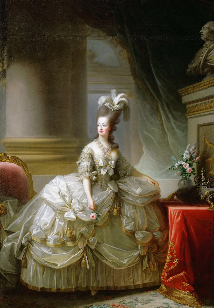 Detail of Archduchess Marie Antoinette, Queen of France by Anonymous