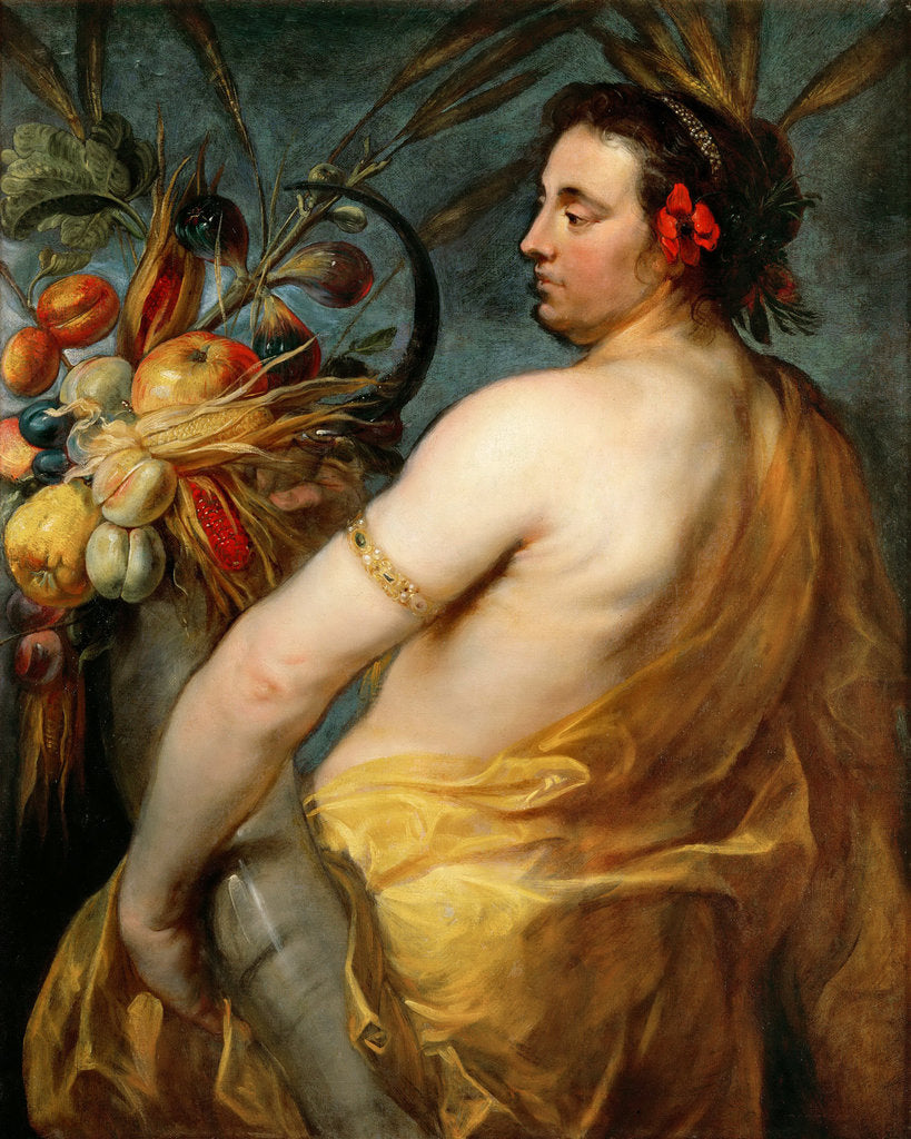 Detail of Ceres (Allegory of Summer) by Anonymous