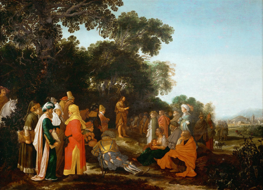 Detail of The Preaching of Saint John the Baptist by Anonymous