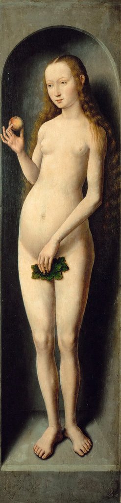 Detail of Eve. Side Wing of the Small Triptych of St. John the Baptist by Anonymous