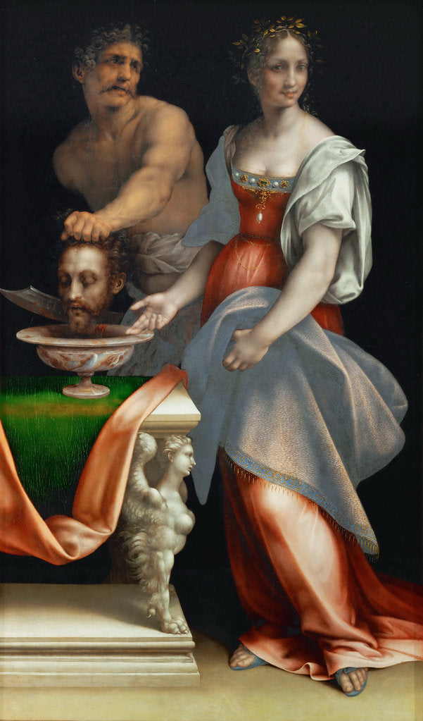 Detail of Salome with the Head of John the Baptist by Anonymous