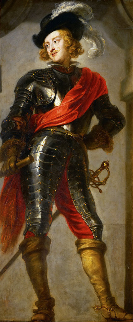 Detail of Portrait of Cardinal-Infante Ferdinand of Austria by Anonymous