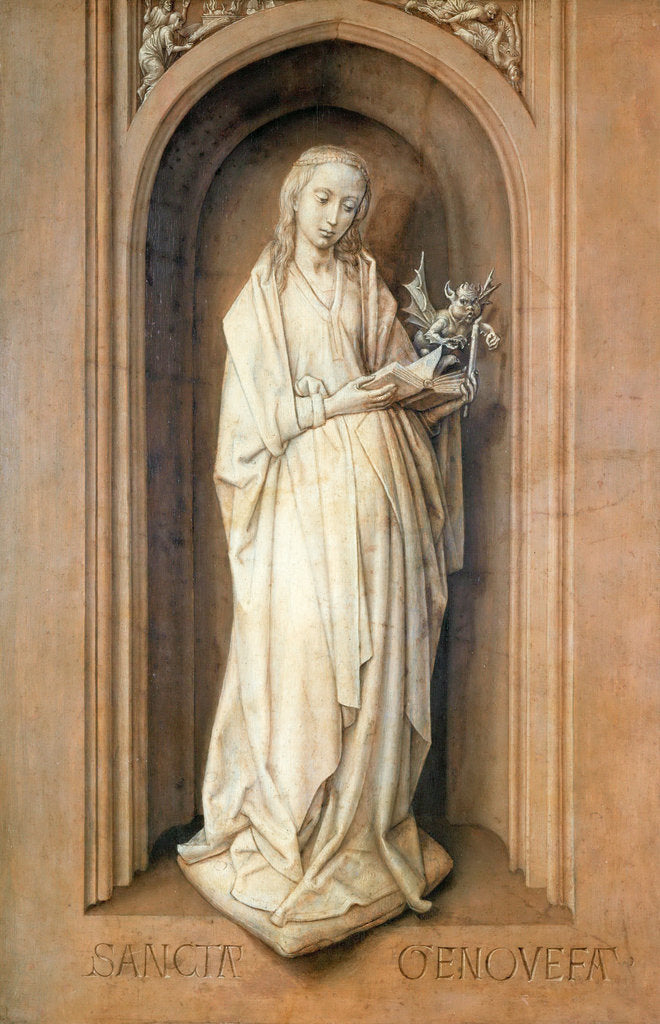 Detail of Saint Genevieve by Anonymous