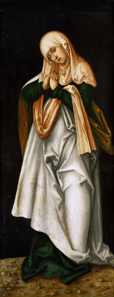 Detail of The Fall of Man: The Virgin as the Mother of Sorrows by Anonymous