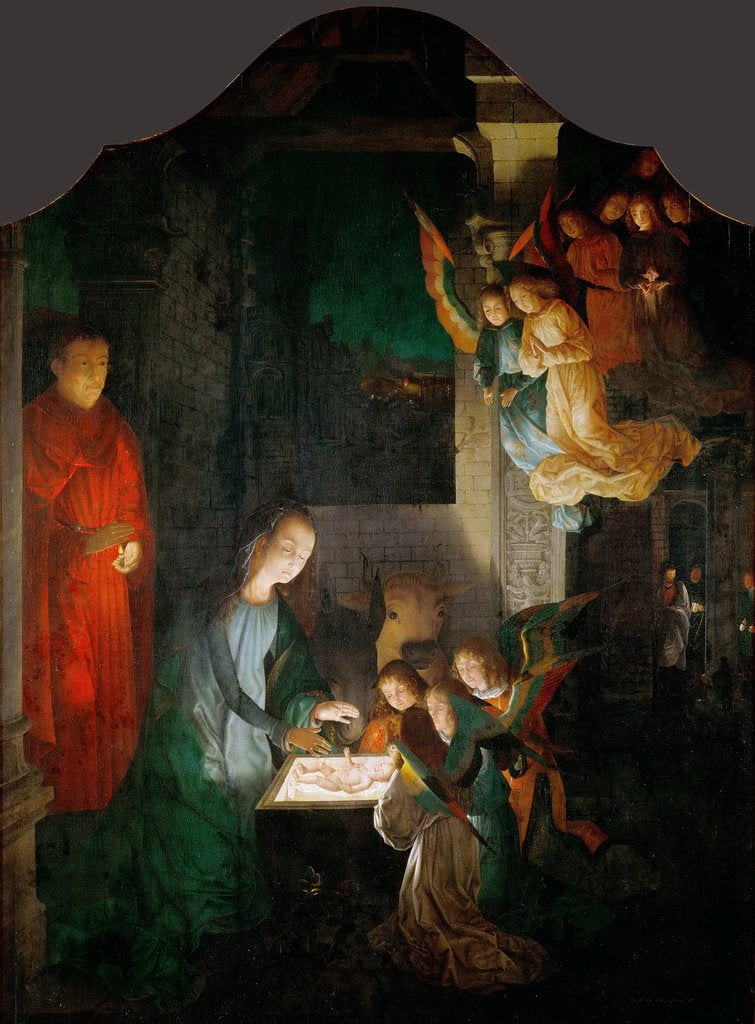 Detail of The Nativity of Christ by Anonymous